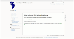 Desktop Screenshot of ica-ed.org